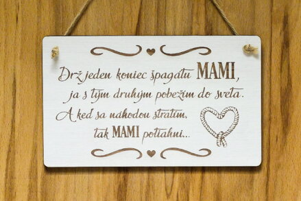 T 128 Drž jeden koniec špagátu MAMI