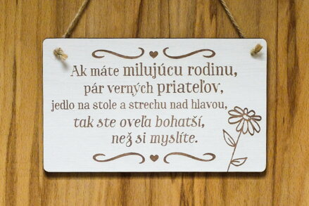 T 132 Ak máte milujúcu rodinu, pár verných priateľov