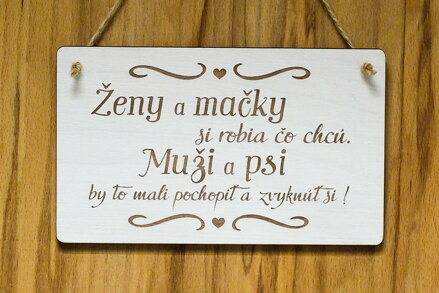 T 141 Ženy a mačky si robia čo chcú, Muži a psi by si to mali pochopiť