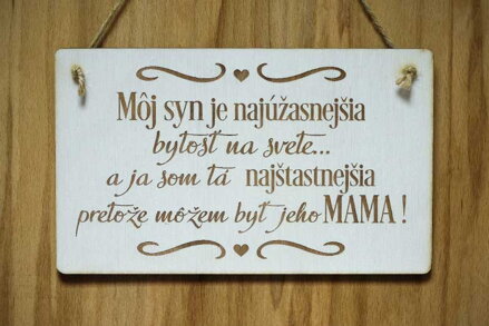 T 061_Môj syn je najúžasnejšia bytosť na svete...a ja som tá najšťastnejšia...