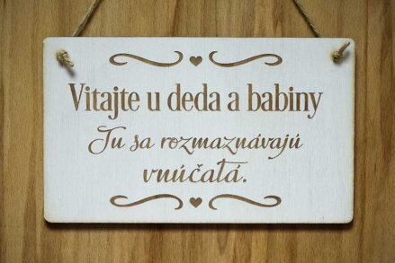 T 062_Vitajte u deda a babiny Tu sa rozmaznávajú vnúčatá.