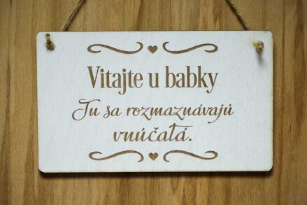 T 064_Vitajte u babky Tu sa rozmaznávajú vnúčatá.
