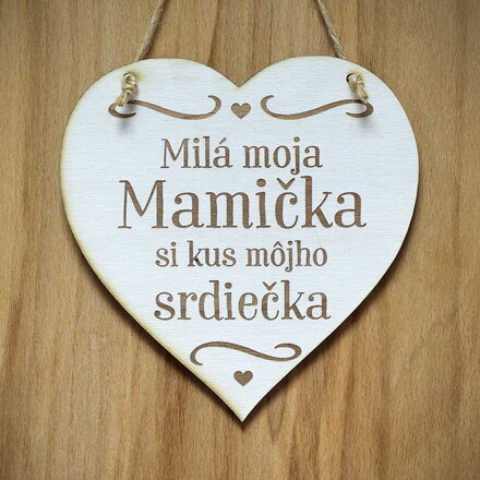S 056_Milá moja Mamička si kus môjho srdiečka