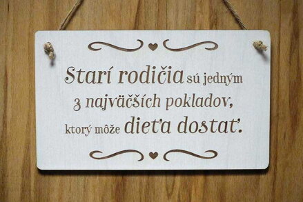 T 089_Starí rodičia sú jedným z najväčších pokladov, ktorý môže dieťa dostať.