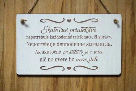 T 090_Skutočné priateľstvo nepotrebujete každodenné telefonáty, či správy...