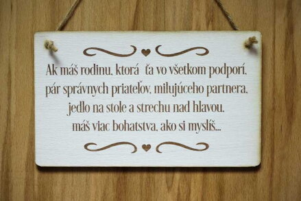 T 042_Ak máš rodinu, ktorá ťa vo všetkom podporí, pár správnych priateľov...