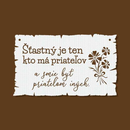 T 176 Šťastný je ten kto má priateľov