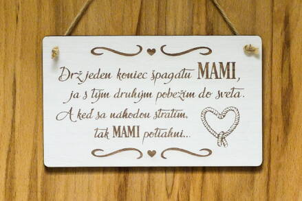T 128 Drž jeden koniec špagátu MAMI