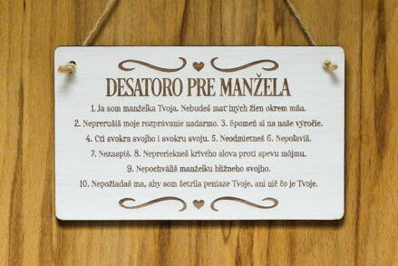 T 134 Desatoro pre manžela