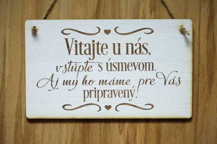 T 054_Vitajte u nás, vstúpte s úsmevom. Aj my ho máme pre Vás pripravený.