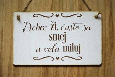 T 023_Dobre ži, často sa smej a veľa miluj