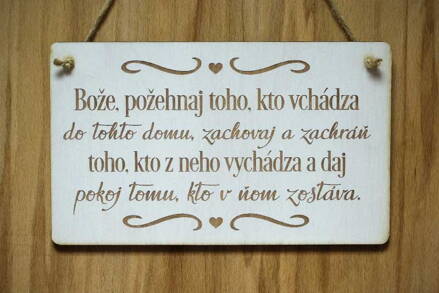 T 065_Bože, požehnaj toho, kto vchádza do tohto domu, zachovaj a zachráň toho..