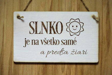 T 030_SLNKO je na všetko samé a predsa žiari