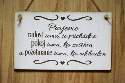 T 037_Prajeme radosť tomu, čo prichádza pokoj tomu, kto zostáva a požehnanie...