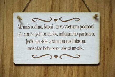 T 042_Ak máš rodinu, ktorá ťa vo všetkom podporí, pár správnych priateľov...