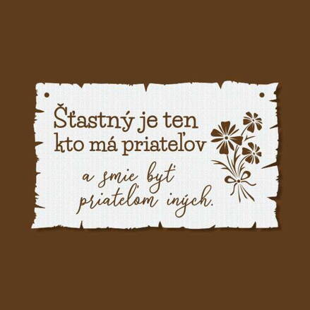 T 176 Šťastný je ten kto má priateľov
