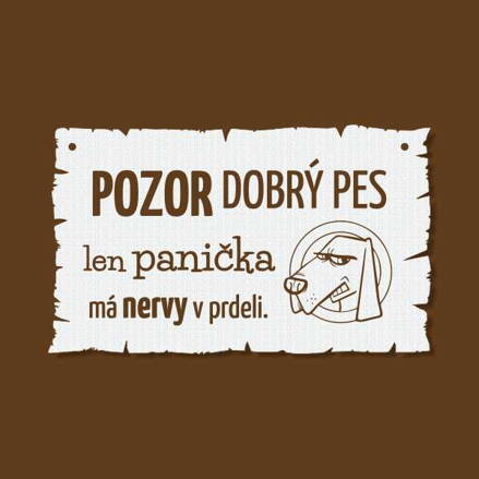 T 189 Tu býva dobrý pes